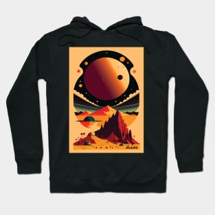 Mars, Space poster Hoodie